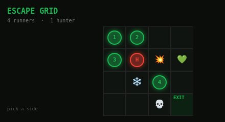 Escape Grid board